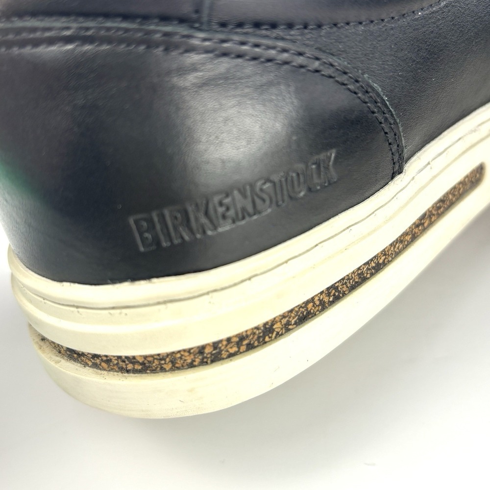 Birkenstock Oswego Slip On Sneakers Black Leather EU 40 US 9-9.5 Portugal - Picture 9 of 13